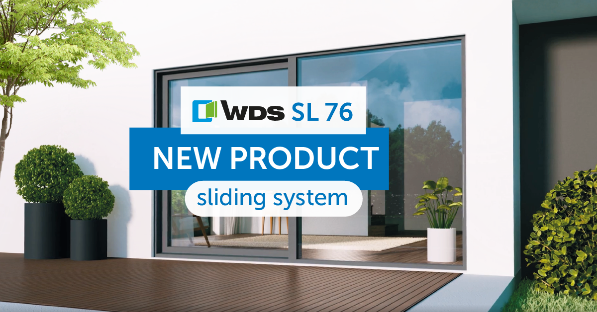 The big news of the 2023 season: MIROPLAST presents its new WDS SL 76 sliding system